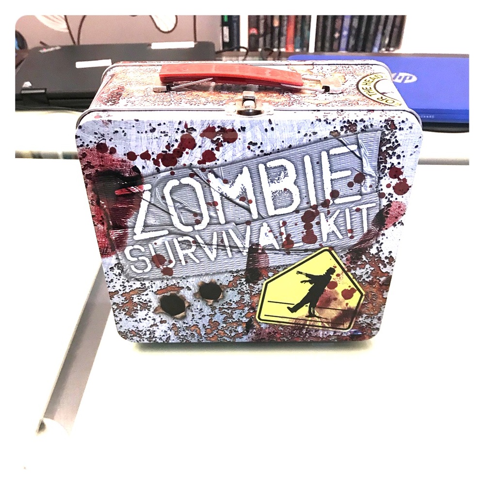 Retro Zombie Lunch Box